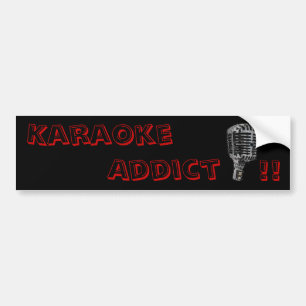 Adesivo Para Carro Viciado do karaoke!!