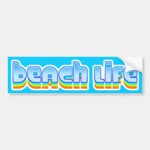 Adesivo Para Carro Vida da praia