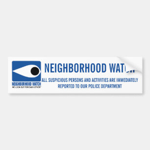ADESIVO PARA CARRO VIGILÂNCIA DE BAIRRO