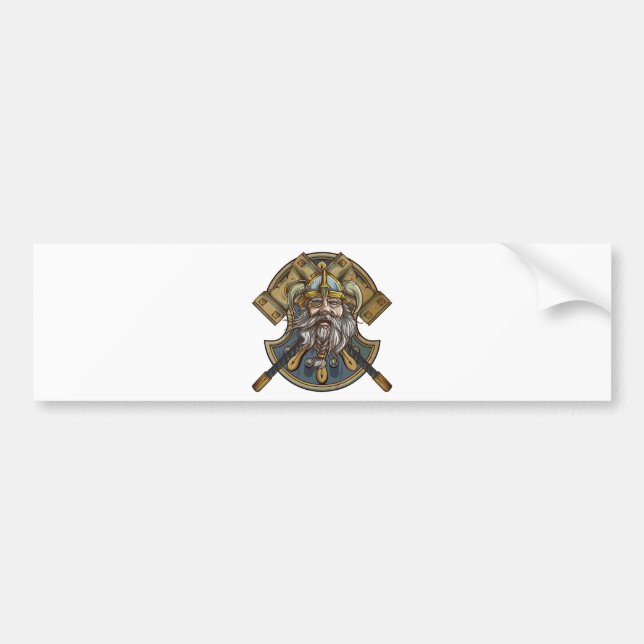 Adesivo Para Carro Viking (Frente)