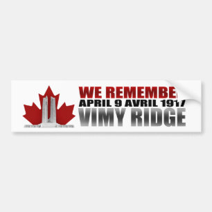 Adesivo Para Carro Vimy Ridge que nós recordamos
