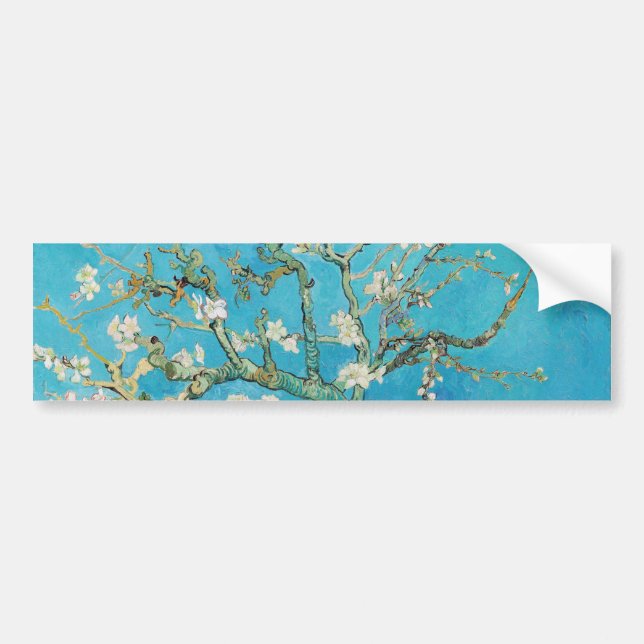 Adesivo Para Carro Vincent van Gogh - Almond Blossom (Frente)
