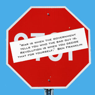 Adesivo Para Carro Vinheta-ampola de aspas de Benjamin Franklin