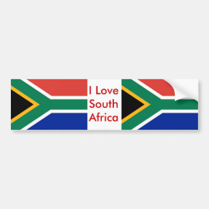 Adesivo Para Carro Vinheta com bandeira da África do Sul