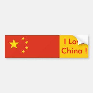 Adesivo Para Carro Vinheta com bandeira da China
