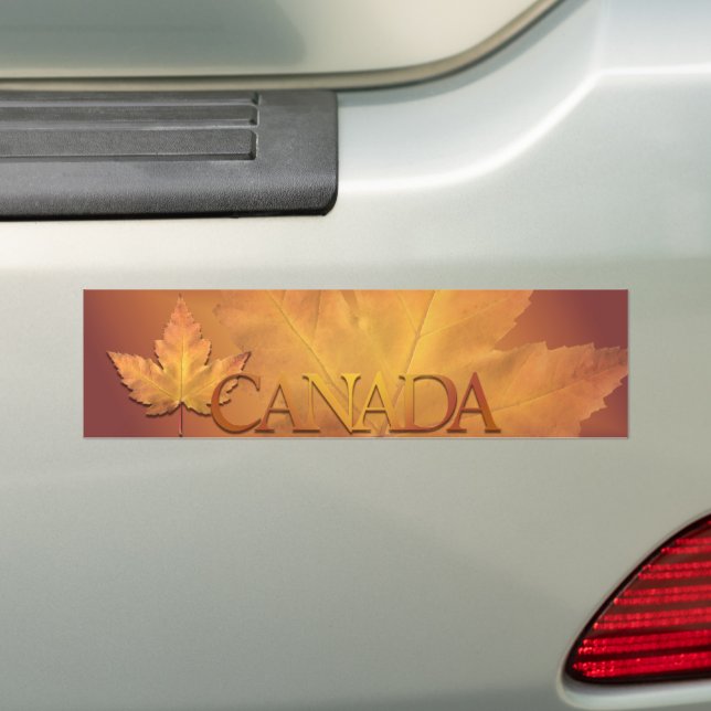 Adesivo Para Carro Vinheta de bolso de Souvenir no Canadá (No carro)