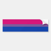 Vinheta de bombeiros com bandeira da bissexualidad