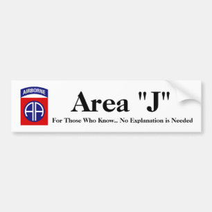 Adesivo Para Carro Vinheta de Bumper de Área J