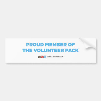 Adesivo Para Carro Vinheta de Bumper do Volunteer Pack