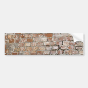 Adesivo Para Carro Vinheta de muro de tijolo velho