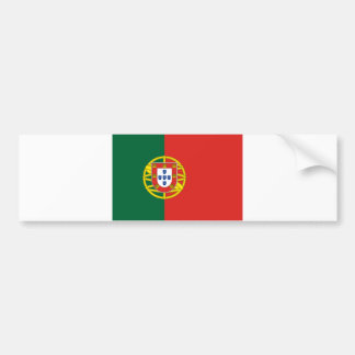 Adesivo Para Carro Vinheta do para-choques de bandeira portuguesa