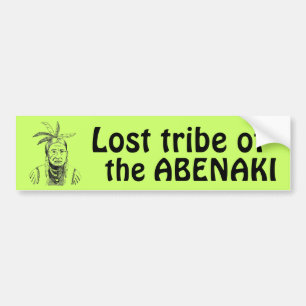 Adesivo Para Carro Vinheta do para-choques TRIBE PERDIDO