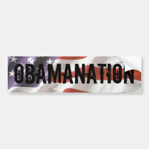 Adesivo Para Carro Vinheta para-choques de OBAMANHA