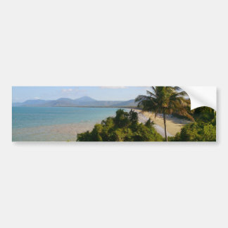 Adesivo Para Carro Vinheta para-choques de praia