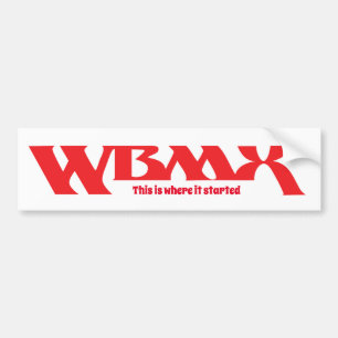 Adesivo Para Carro Vinheta para-choques WBMX