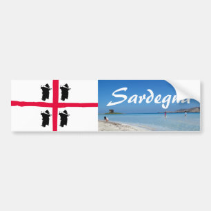 Adesivo Para Carro Vinheta Sardegna Paradise