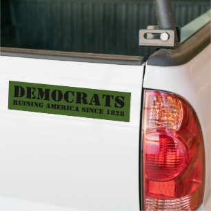 Adesivo Para Carro Vinhetas anti-democratas 