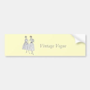 Adesivo Para Carro Vintage Vogue