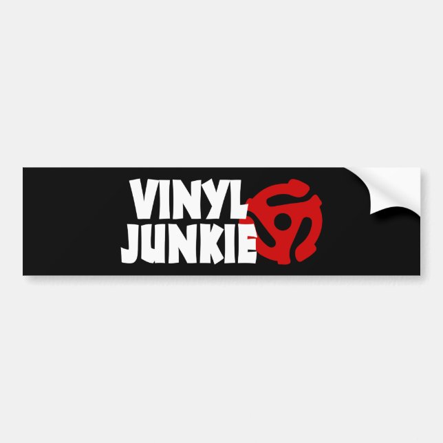 Adesivo Para Carro Vinyl Junkie (Frente)