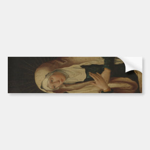 Adesivo Para Carro Virgem Maria velada (por Lucas van Leyden)