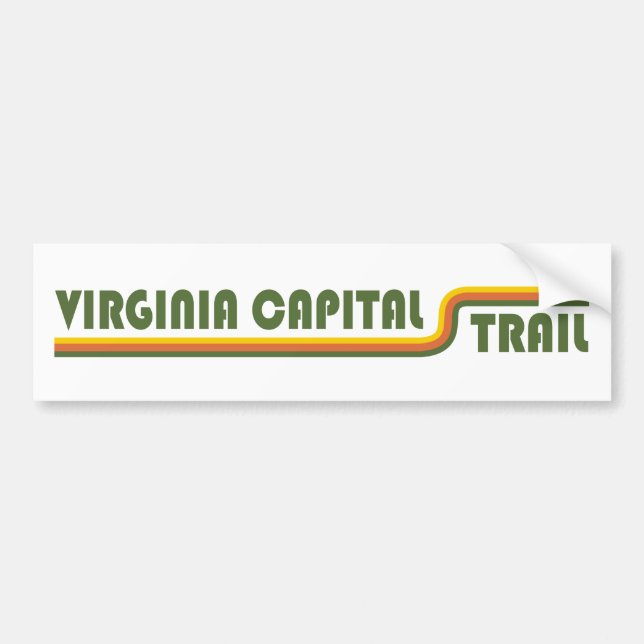 Adesivo Para Carro Virginia Capital Trail (Frente)