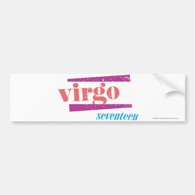 Adesivo Para Carro Virgo LtPink (Frente)