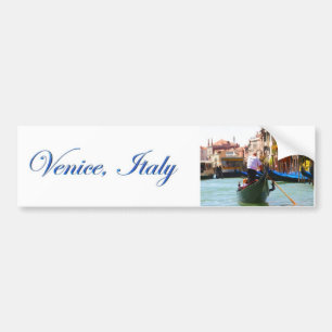Adesivo Para Carro Visita De Luz De Gondola Venice Itália