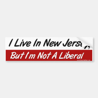Adesivo Para Carro Viva em NJ, não um liberal