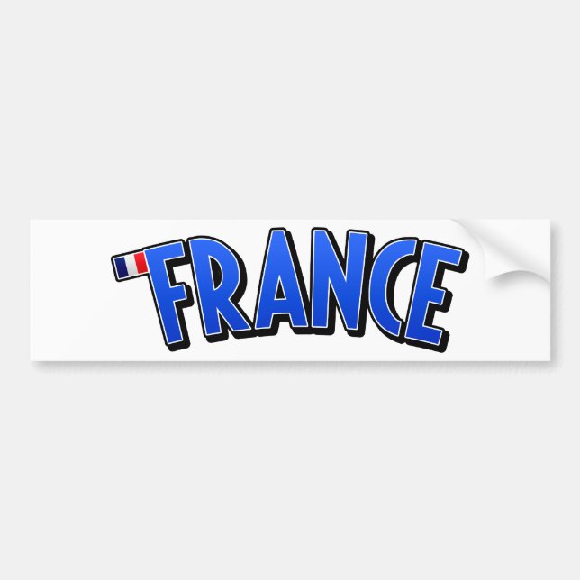Adesivo Para Carro Viva França! (Frente)