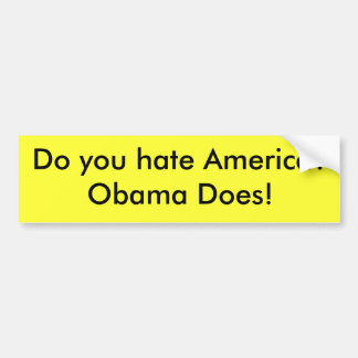 Adesivo Para Carro Você deia América? Obama faz!