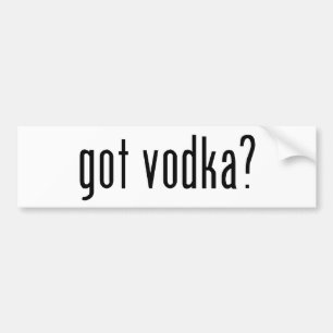 Adesivo Para Carro vodca obtida?