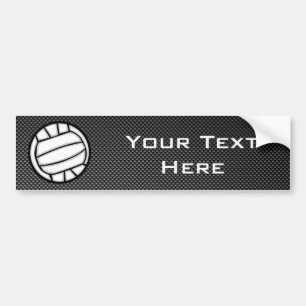 Adesivo Para Carro Voleibol da fibra do carbono do falso