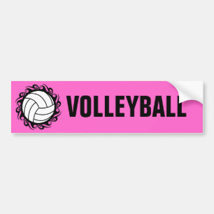 Adesivo Para Carro voleibol tribal