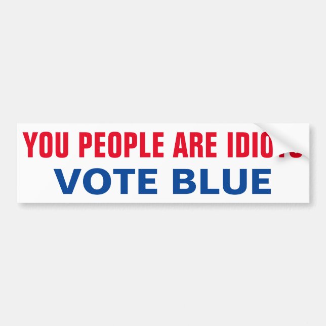 ADESIVO PARA CARRO VOTAÇÃO AZUL (Frente)
