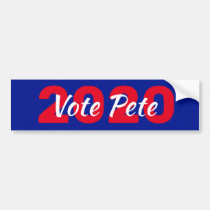 Adesivo Para Carro Votação Pete para 2020 Presidente