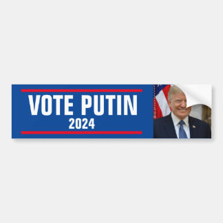 ADESIVO PARA CARRO VOTAÇÃO PUTIN 2024