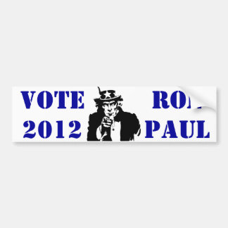 ADESIVO PARA CARRO VOTAÇÃO RON PAUL 2012