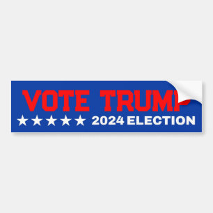 Adesivo Para Carro Votação Trump 2024
