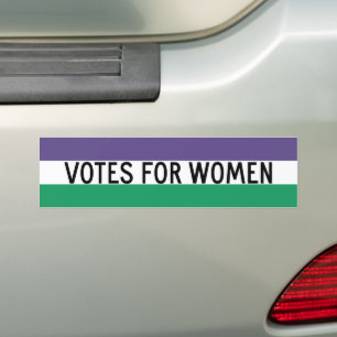 Adesivo Para Carro Votações femininas em sufrágio