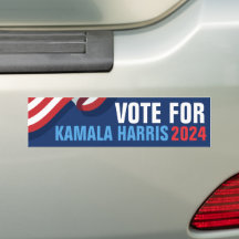 Vote Kamala Harris para o Presidente 2024 Blue