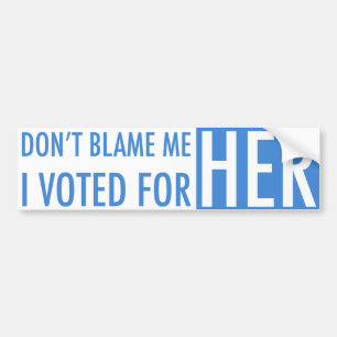 Adesivo Para Carro Votei A Favor De Kamala Harris