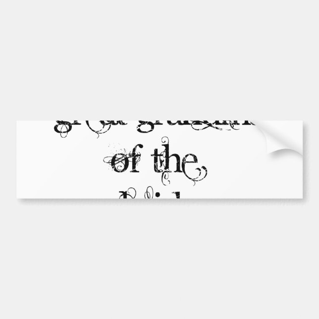 Adesivo Para Carro Vovó excelente da Noiva (Frente)