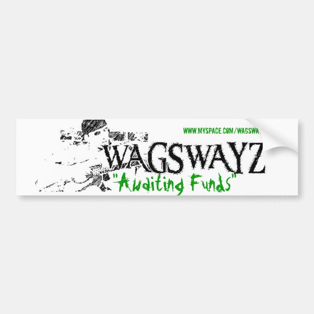 Adesivo Para Carro wags2 - Personalizado (Frente)