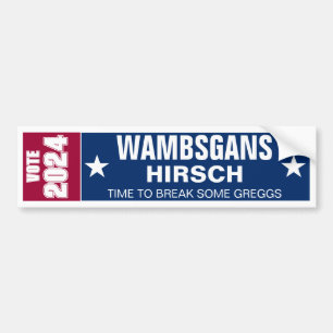 Adesivo Para Carro Wambsgans e Hirsch Para 2024