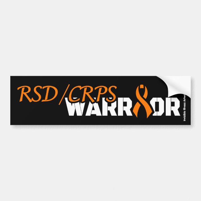 ADESIVO PARA CARRO WARRIOR...RSD/CRPS (Frente)