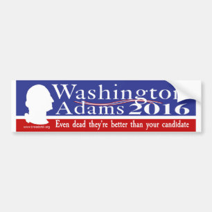 Adesivo Para Carro Washington Adams 2016