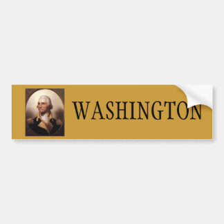 Adesivo Para Carro Washington para o presidente