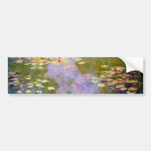 Adesivo Para Carro Water Lily Pond em Giverny, Claude Monet