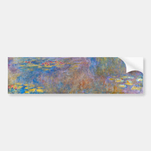 Adesivo Para Carro Water Lily Pond em Giverny, Claude Monet