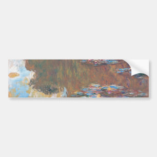 Adesivo Para Carro Water Lily Pond em Giverny, Claude Monet